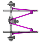 Universal Triangulated 4 Link Kit (OPTION 2)