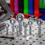 Chromoly Rod End (Heim Joint) 1-1/4"-12 Thread, 1" Hole