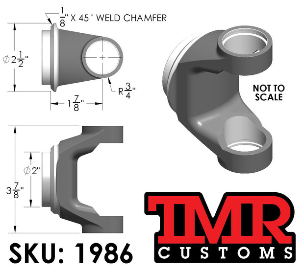 1350 Tube Yoke