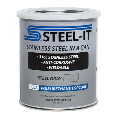 Steel-it Polyurethane Quart - STEEL GRAY