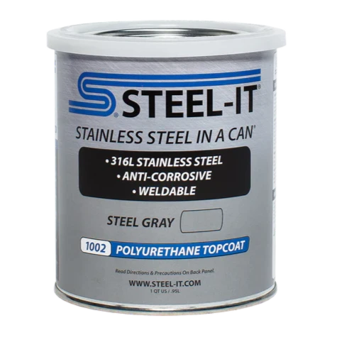 Steel-it Polyurethane Quart - STEEL GRAY