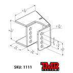 Universal Upper Link Frame Mount