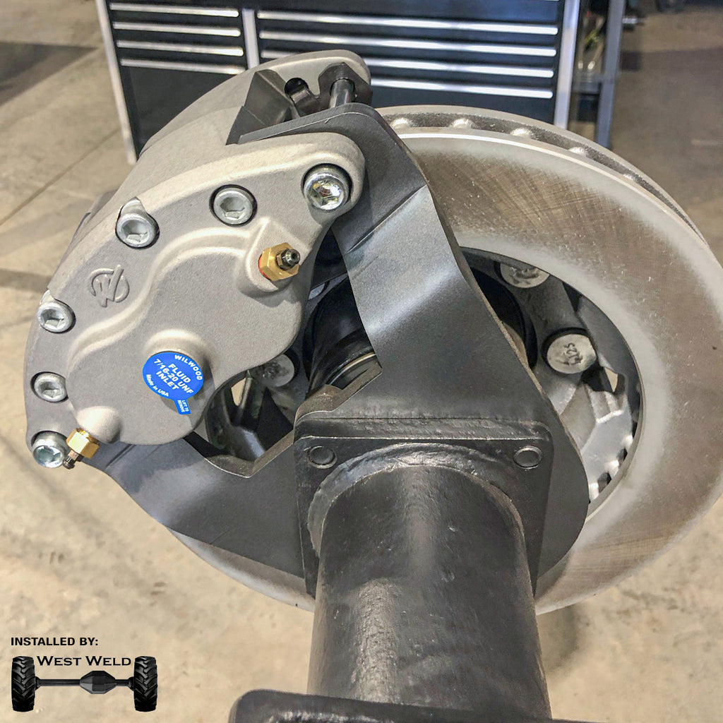 14 Bolt Rear Disc Brake Conversion Brackets