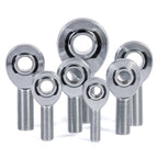 Chromoly Rod End (Heim Joint) 1-1/4"-12 Thread, 1" Hole