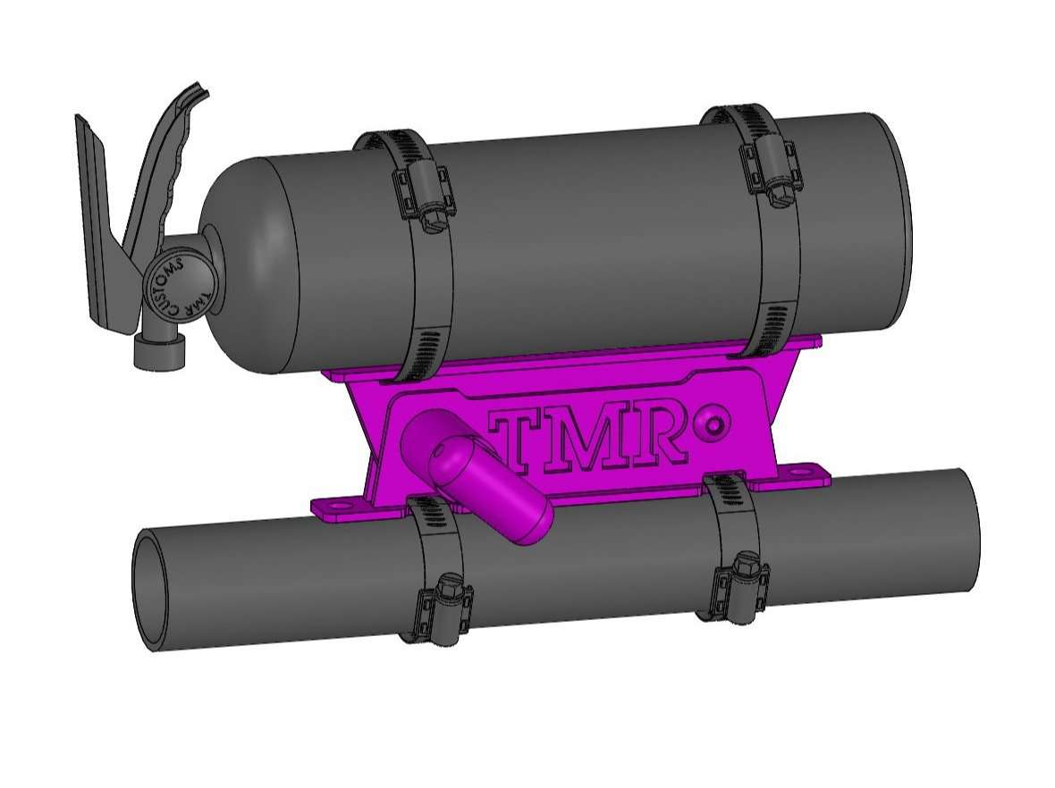 Rapid Release Fire Extinguisher Mount - DIY KIT