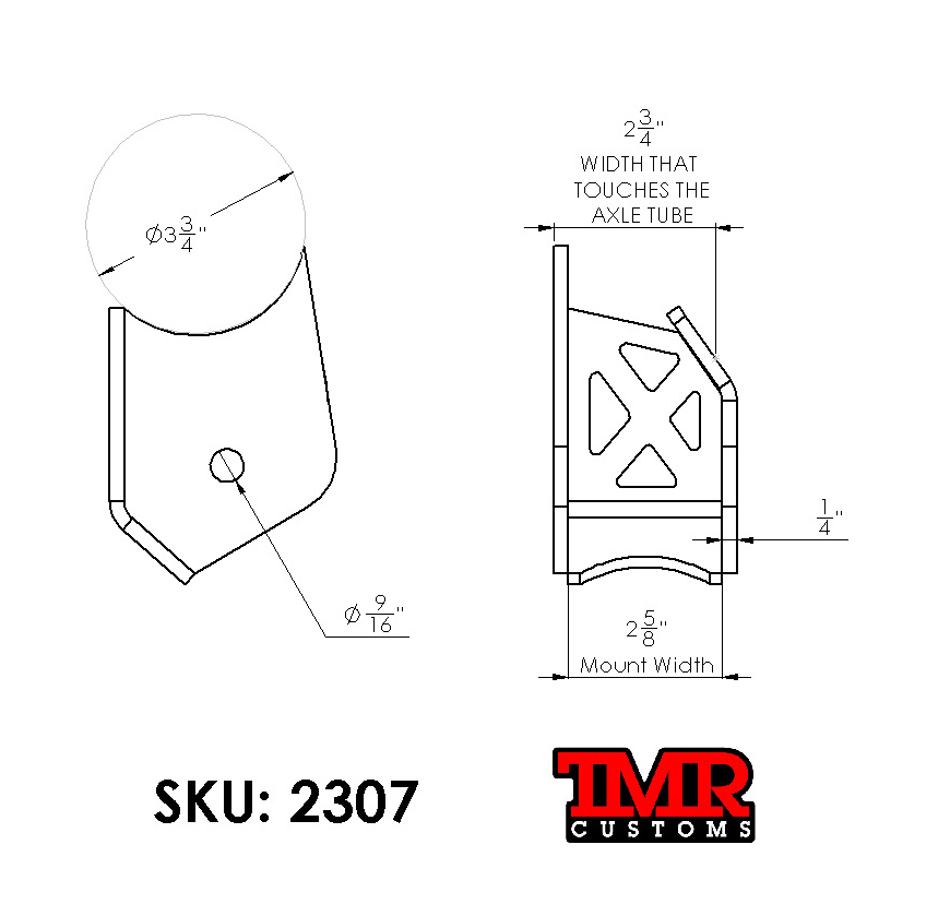 Super Duty Dana 60 Lower Link Brackets