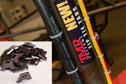 Weld On Zip Tie Tab/Cable Tie Tab - 25 PACK