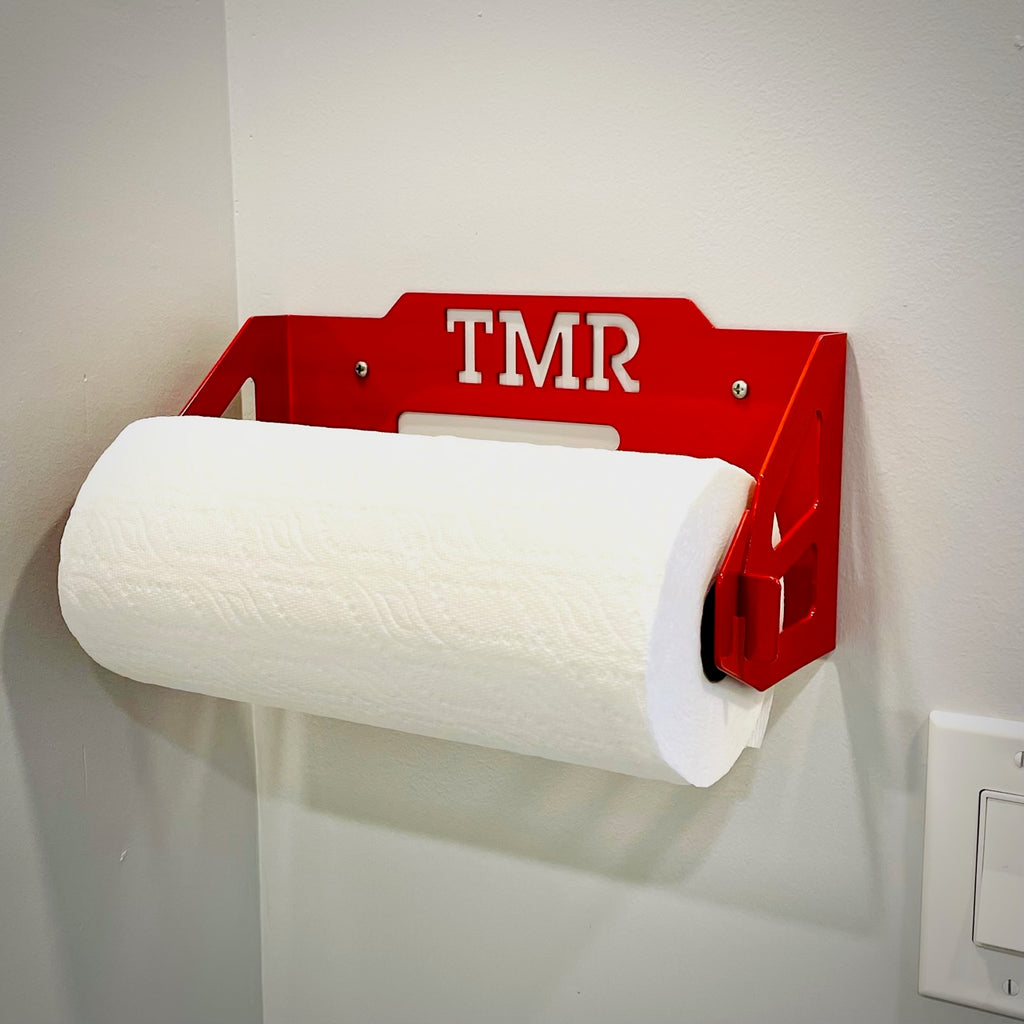 PAPER TOWEL HOLDER WITH SHELF – TMR Customs