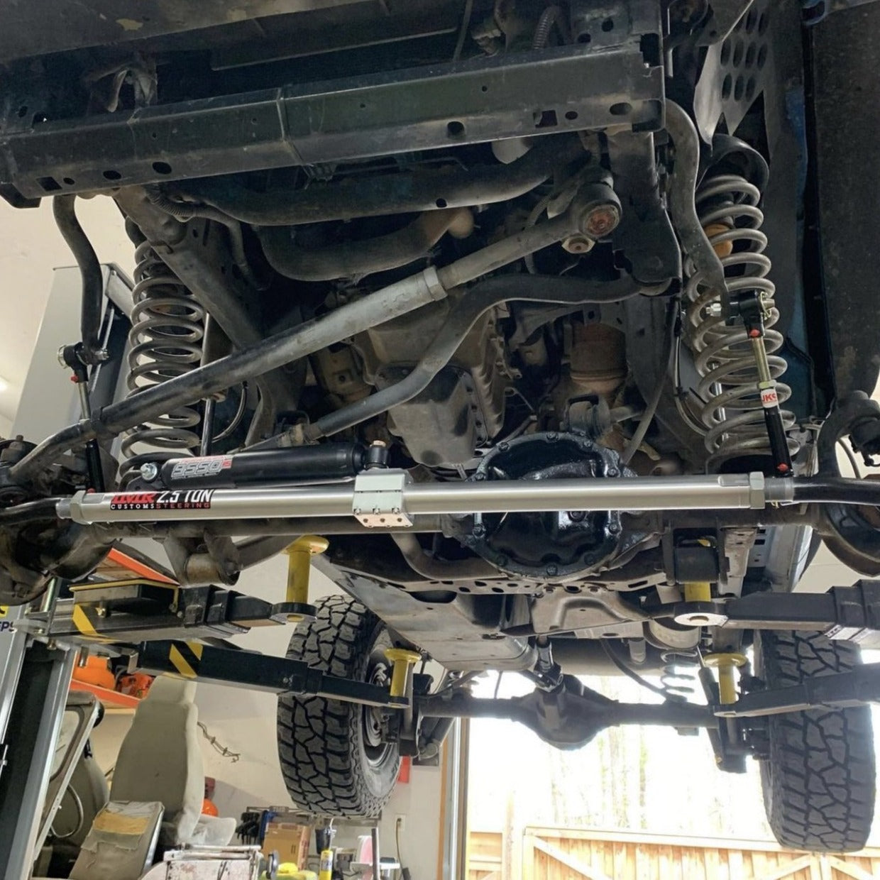 2.5 TON Jeep JK Tie Rod - 7075 ALUMINUM – TMR Customs