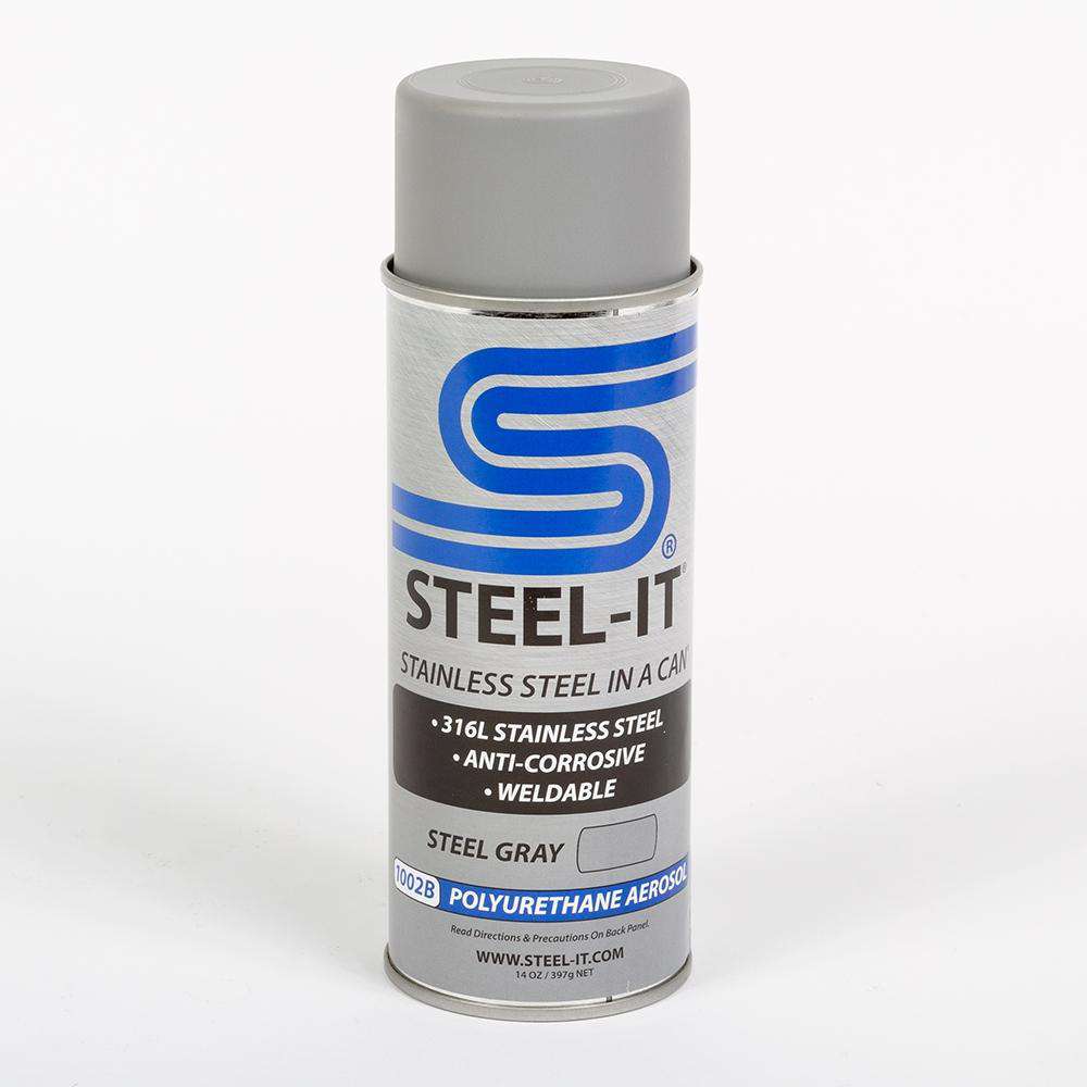 STEEL-IT Gray Polyurethane 14oz Spray Can (3 Pack)